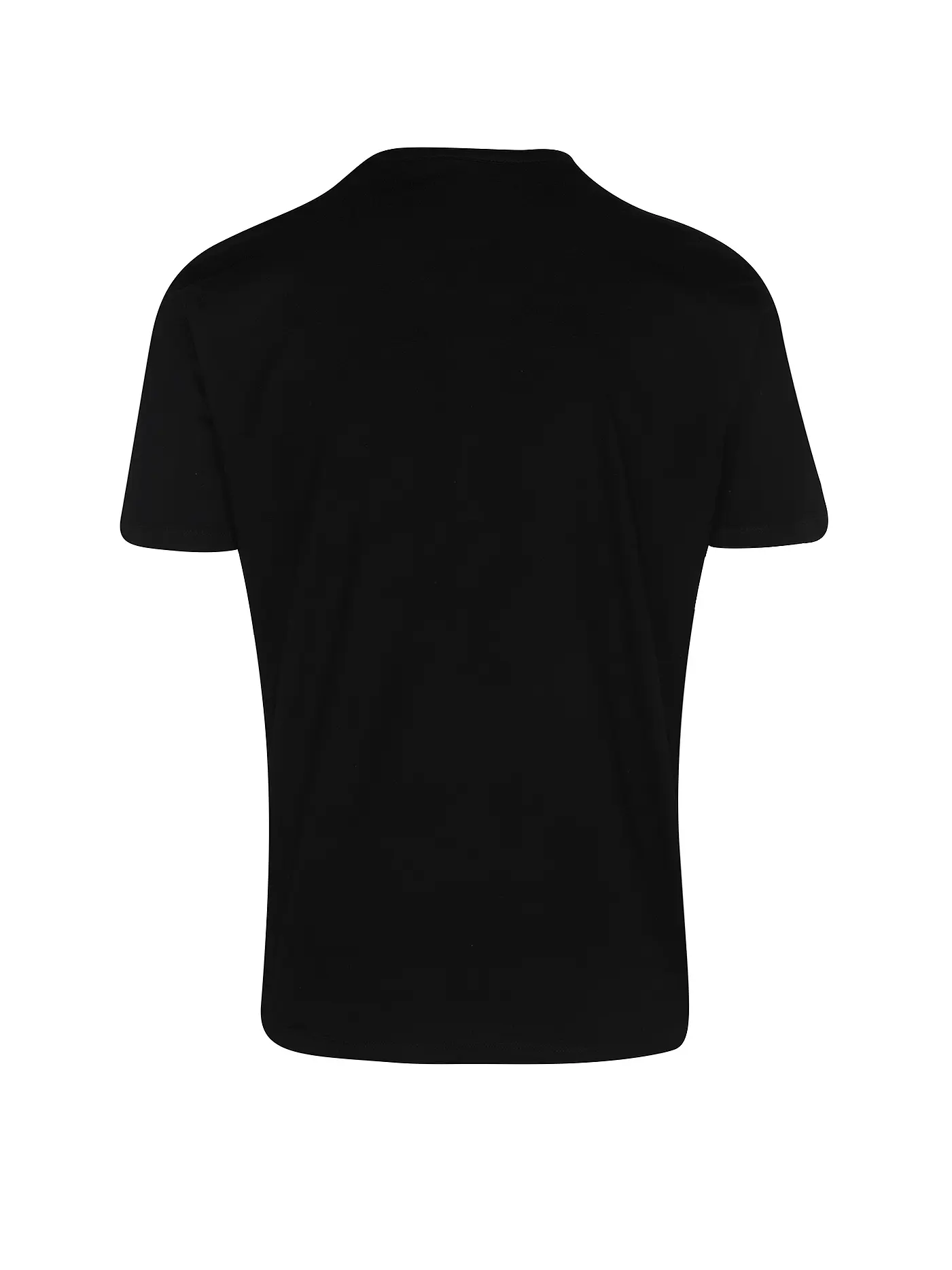 SELECTED | T-Shirt SLHPIMA ASK JOE | schwarz